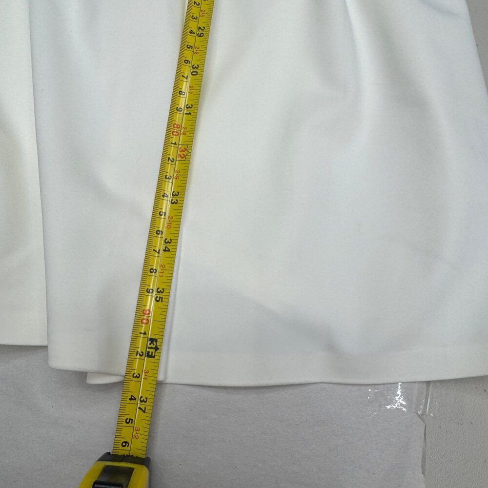 NWT Tilley Sleeveless Polo Dress Golf/Tennis Womens Large White Small Snag/Stain - Picture 12 of 13